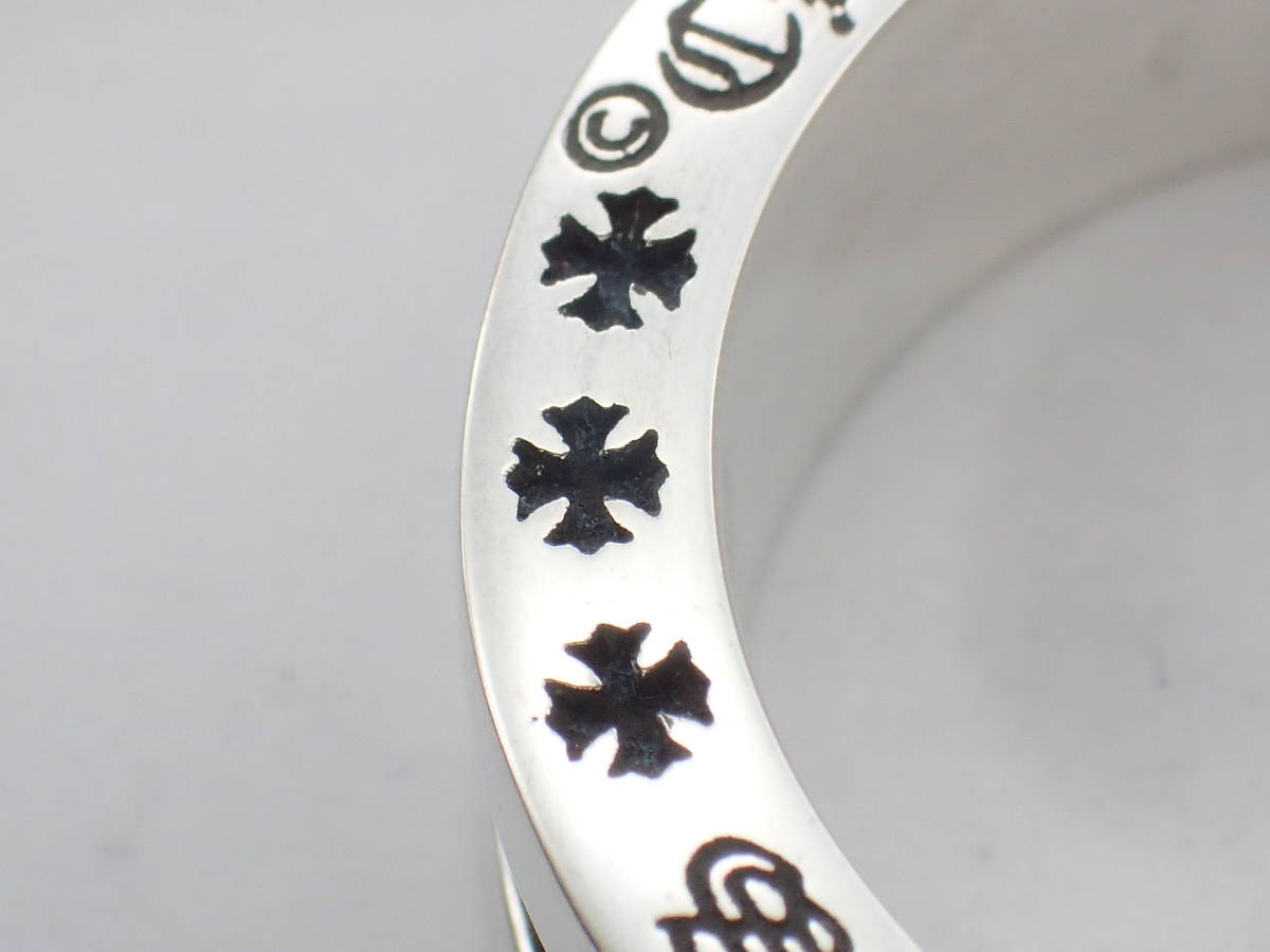 正規品CHROME HEARTS ☆CHプラスリング26号☆ リング CH CHROME 