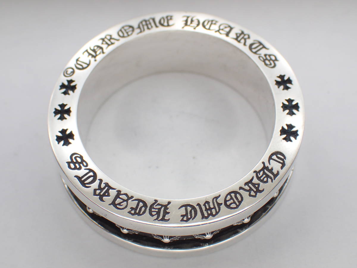 正規品CHROME HEARTS ☆CHプラスリング26号☆ リング CH CHROME 