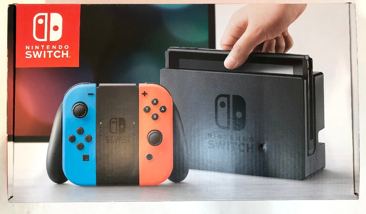 ジャンク品） Nintendo Switch 新型 本体のみ Switch新型 画面本体のみ