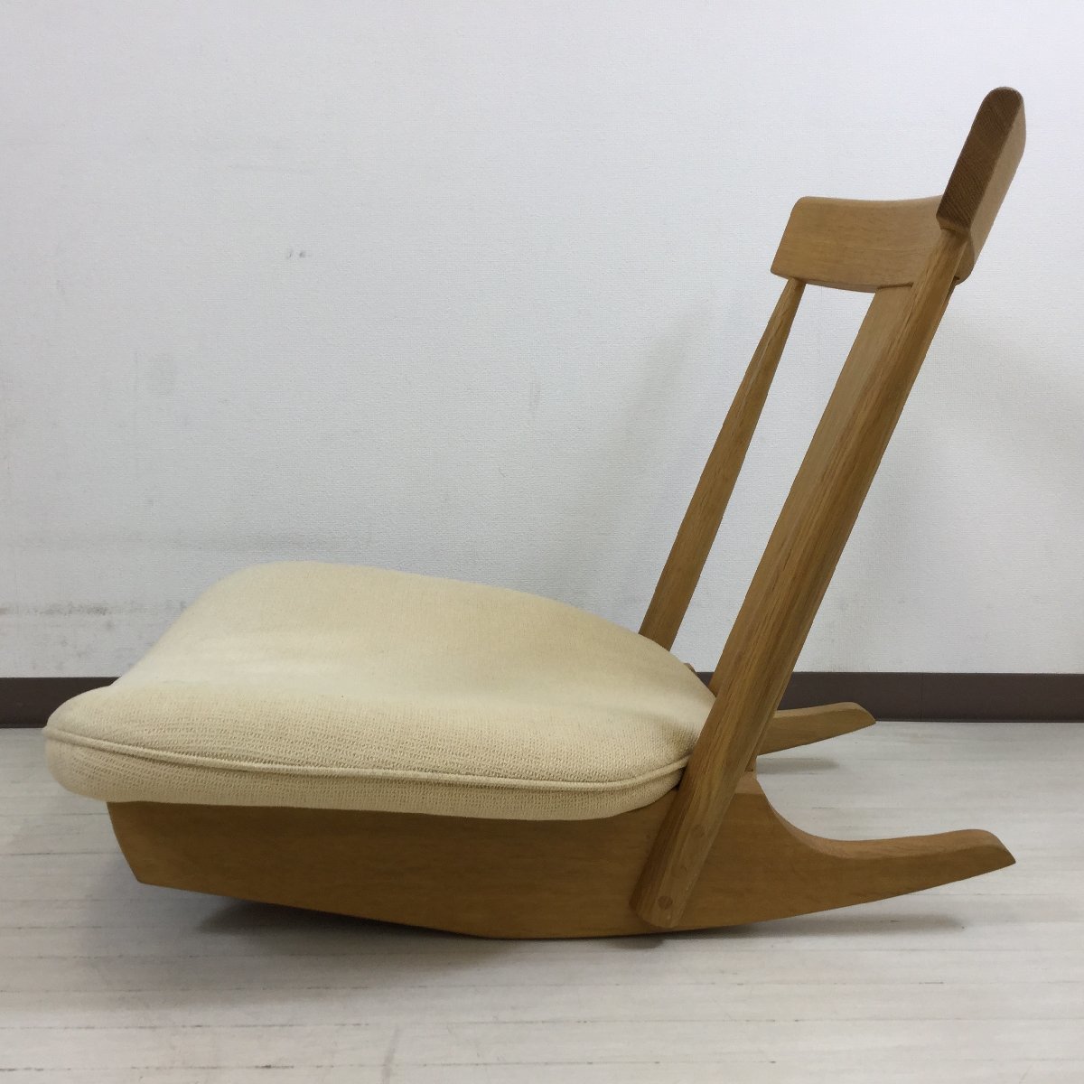美品】KASIWA 柏木工 ロッキングチェア 座椅子 【公式通販】