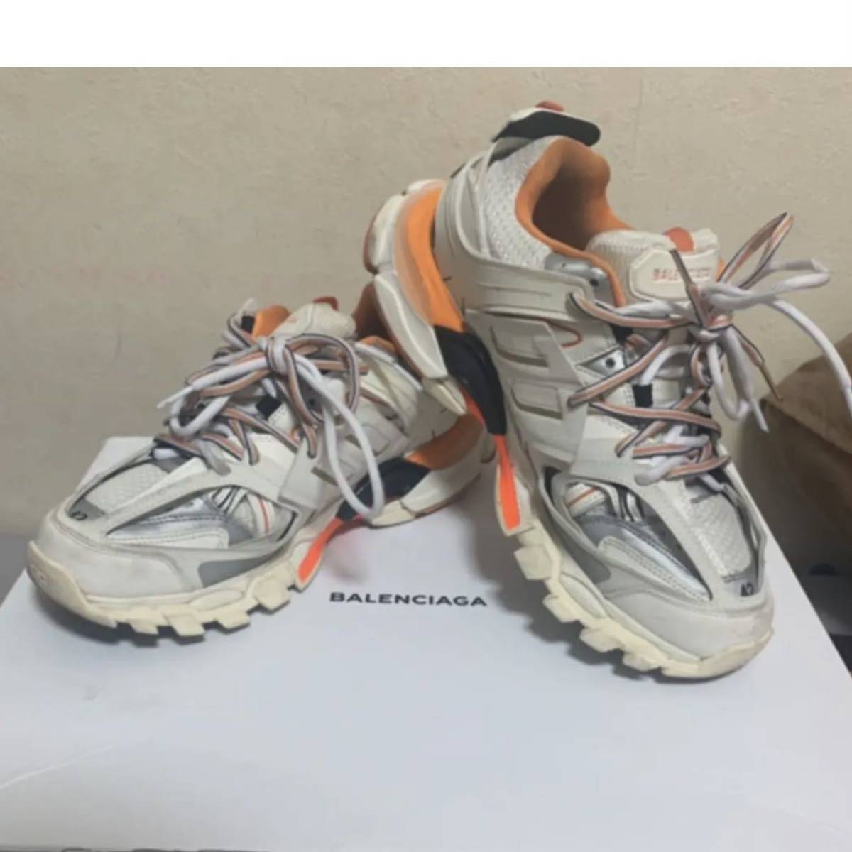 BALENCIAGA track trainer 42 オレンジ Balenciaga Track | Black⁄Grey 
