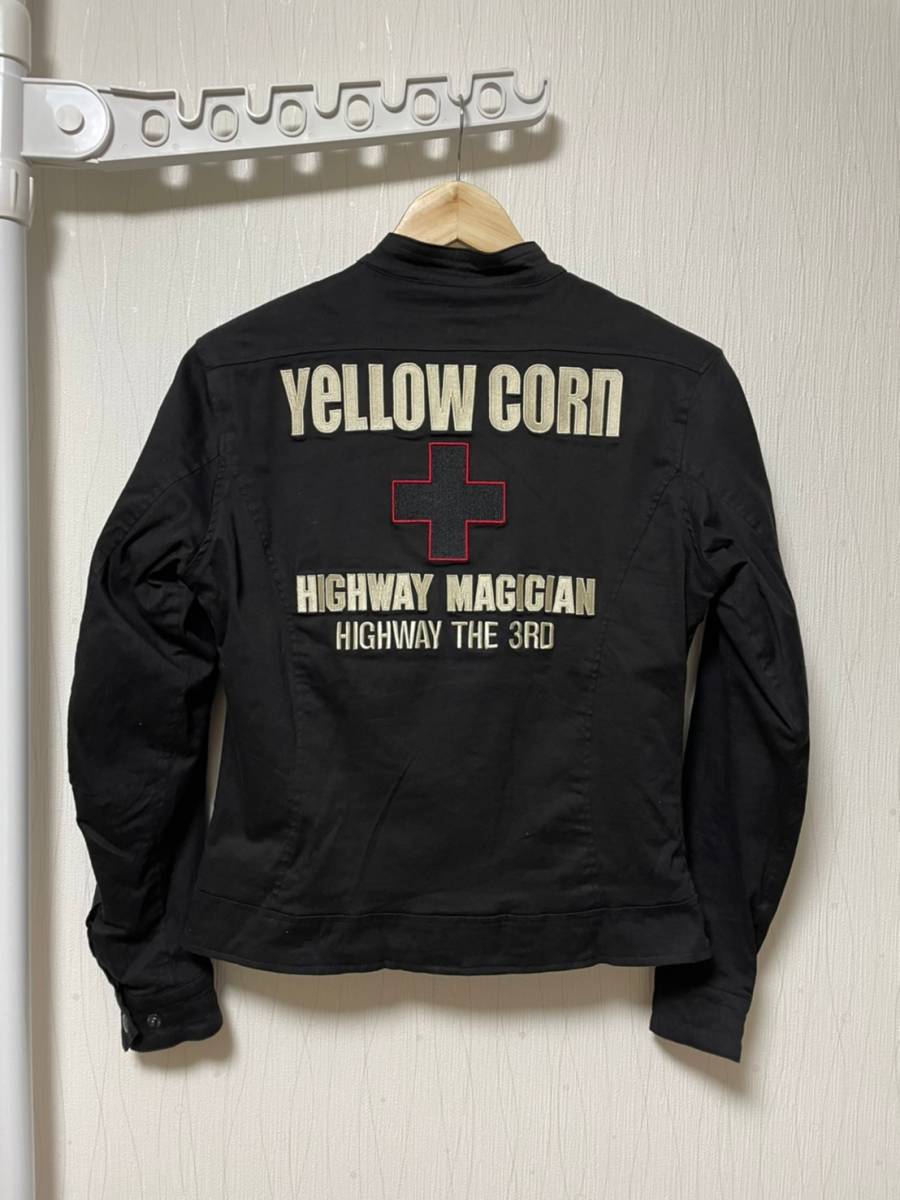 【超激得，限定セール】 YeLLOW CORN レッドクロス 刺繍 コットンストレッチ バイカーライダースジャケット WM ブラック レディース イエローコーン(その他)｜売買されたオークション情報、yahooの商品情報をアーカイブ 女性用