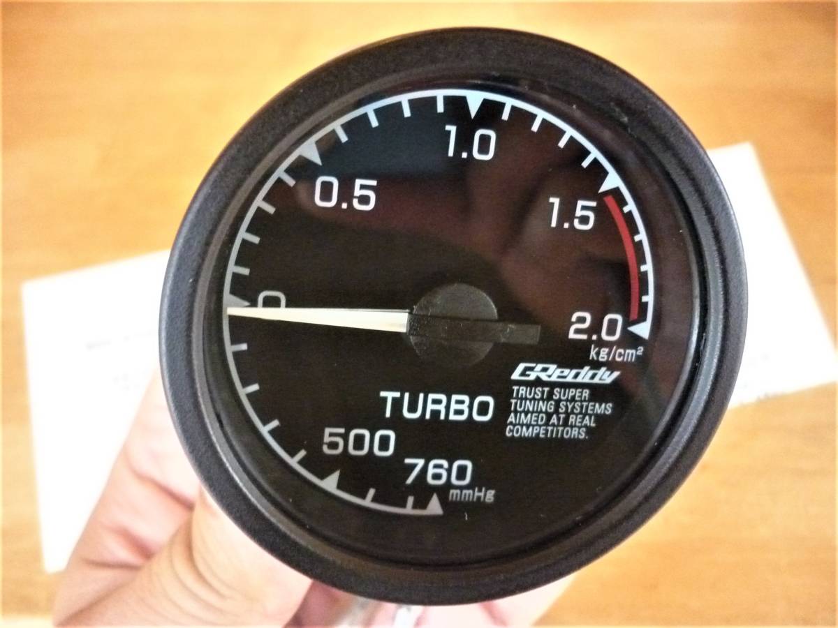 ブースト計 グレッディ トラスト 安心の消毒済 機械式 60パイ 2026年 