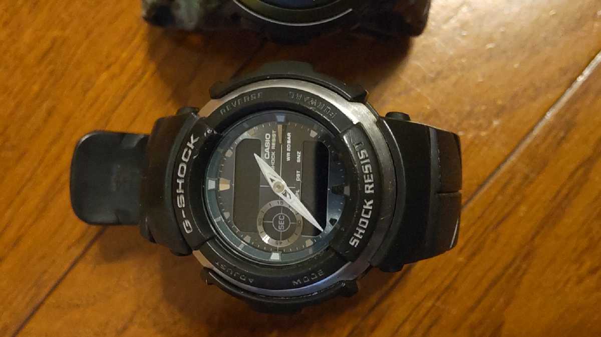 CASIO G-shock【4368 G-315RC 2737 G-600 3750 G-300G デジアナ迷彩金 