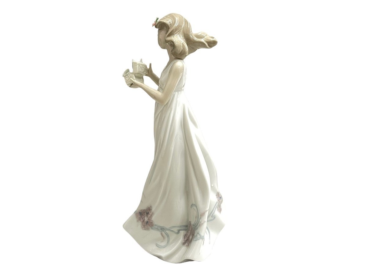 美品】リヤドロ LLADRO 私の宝物 6777 人形 陶器 フィギュア 全長約 