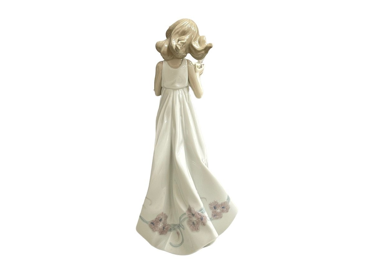 美品】リヤドロ LLADRO 私の宝物 6777 人形 陶器 フィギュア 全長約 