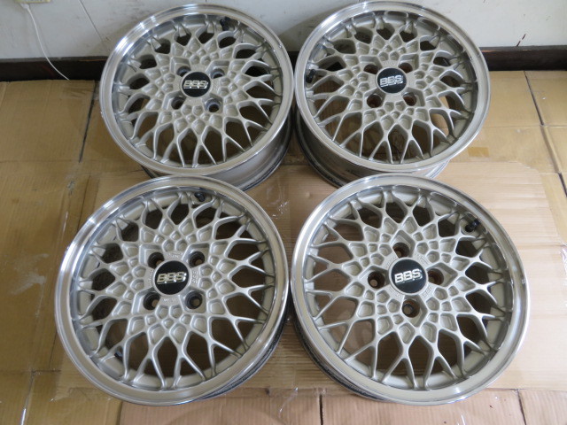 希少！いすゞ ジェミニ純正 BBS 14×5.5J+40 PCD100×4穴 軽自動車に 