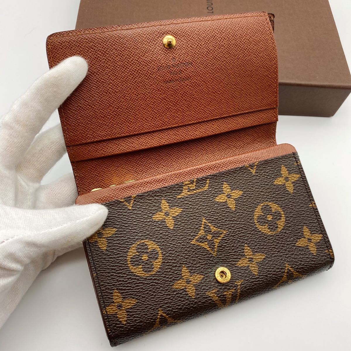 新品同様 廃盤【剥がれベタなし】ルイヴィトン モノグラム L字  