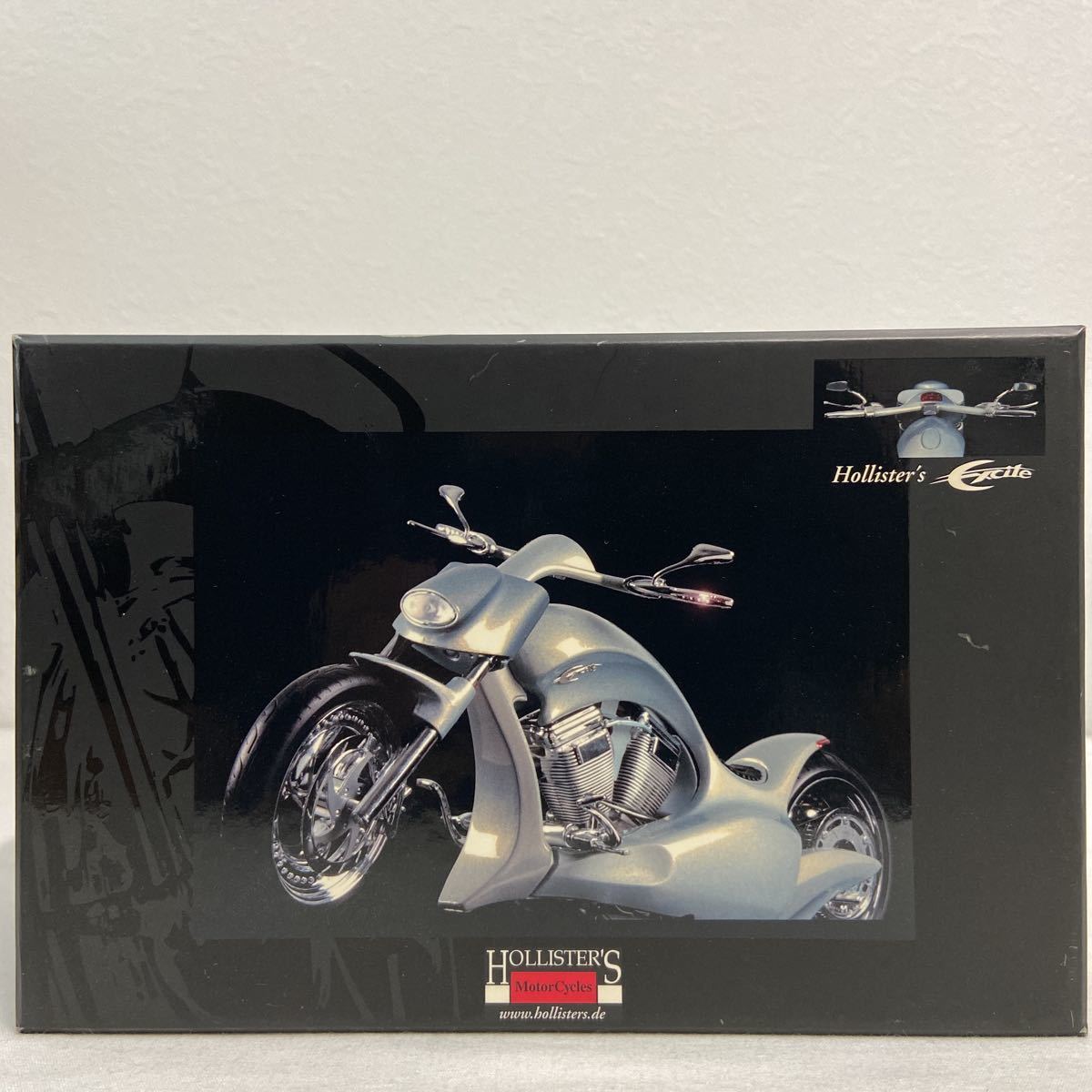 MINICHAMPS 1/12ホリスター エキサイト 2003 リキッドシルバー MINICHAMPS 1/12 Hollister's Excite 2003年 限定版 PMA ホリスター