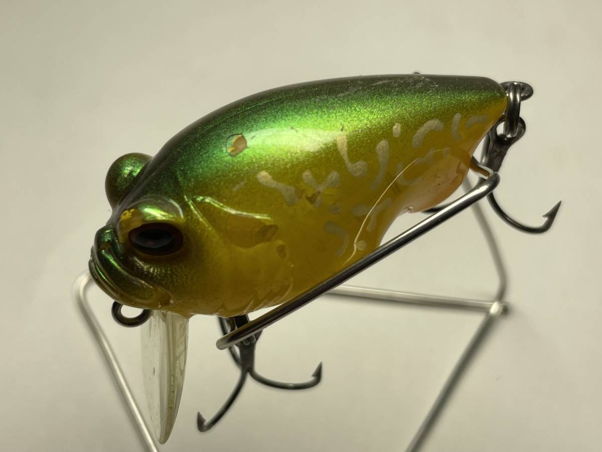 ②2003年 メガバス グリフォン Megabass Griffon 2個セット IYB インパクトイエローバグ ミッドナイトボーン シャロー クランク ベイト_8