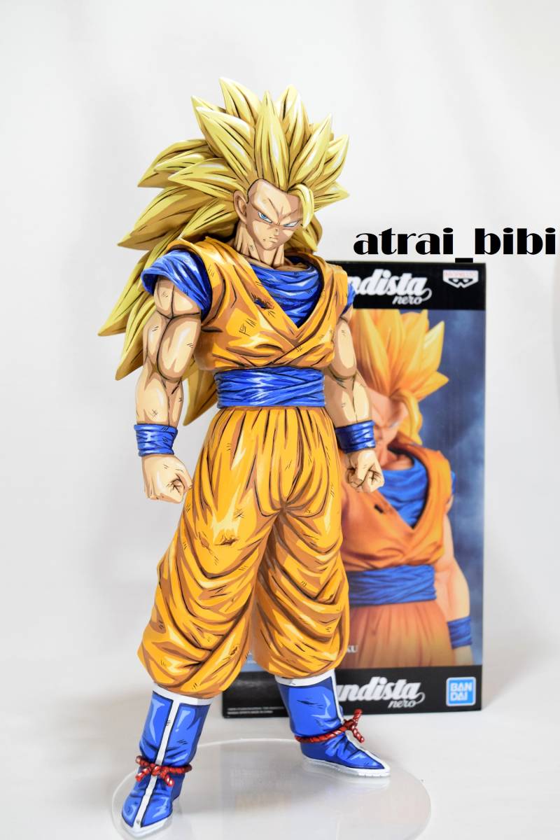 ドラゴンボールZ 超サイヤ人2 孫悟空 二次元彩色 2Dリペイント 約33cm く*ろ様 ドラゴンボールZ 伝説の超サイヤ人 孫悟空 二次元彩色
