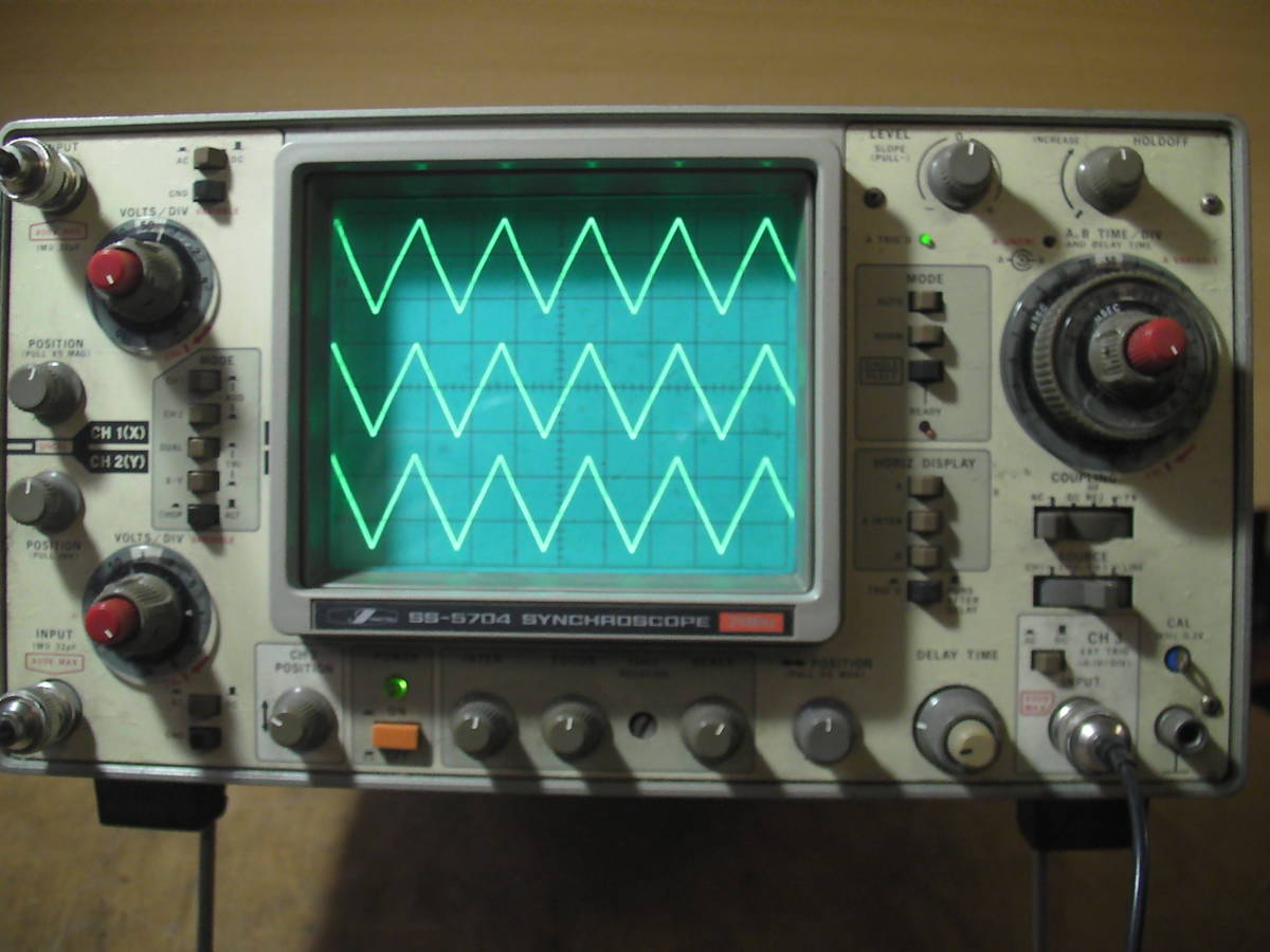 IWATSU 岩通 | OSCILLOSCOPE オシロスコープ 100MHz Iwatsu 50MHz SS 