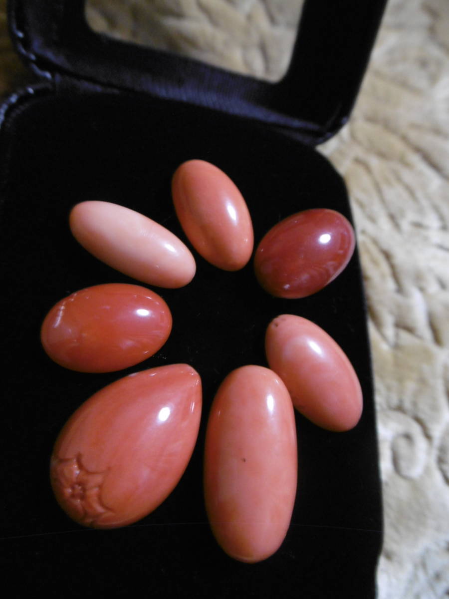 サンゴ ルース ネックレス 0 シンプルなデザイン 赤系 ○ハ7338S◎本