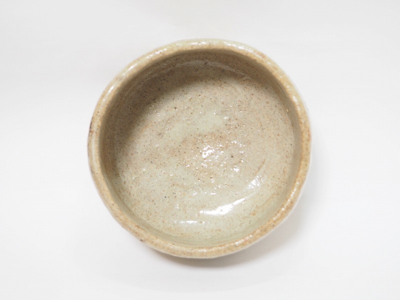 A0850 陶印有り 馬盥 茶碗 ☆ 直12.3㎝ 茶道具 抹茶器 茶器 抹茶道具
