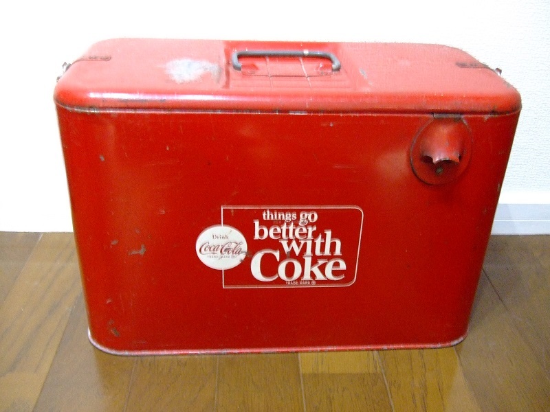 コカコーラ クーラーボックス レトロ アメリカン雑貨 ビンテージ どぶ