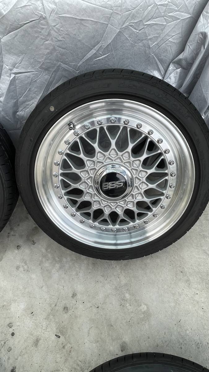 BBS RS 189 PCD100 ／4穴/15インチ／6j＋38 軽カー等 希少サイズ 美品