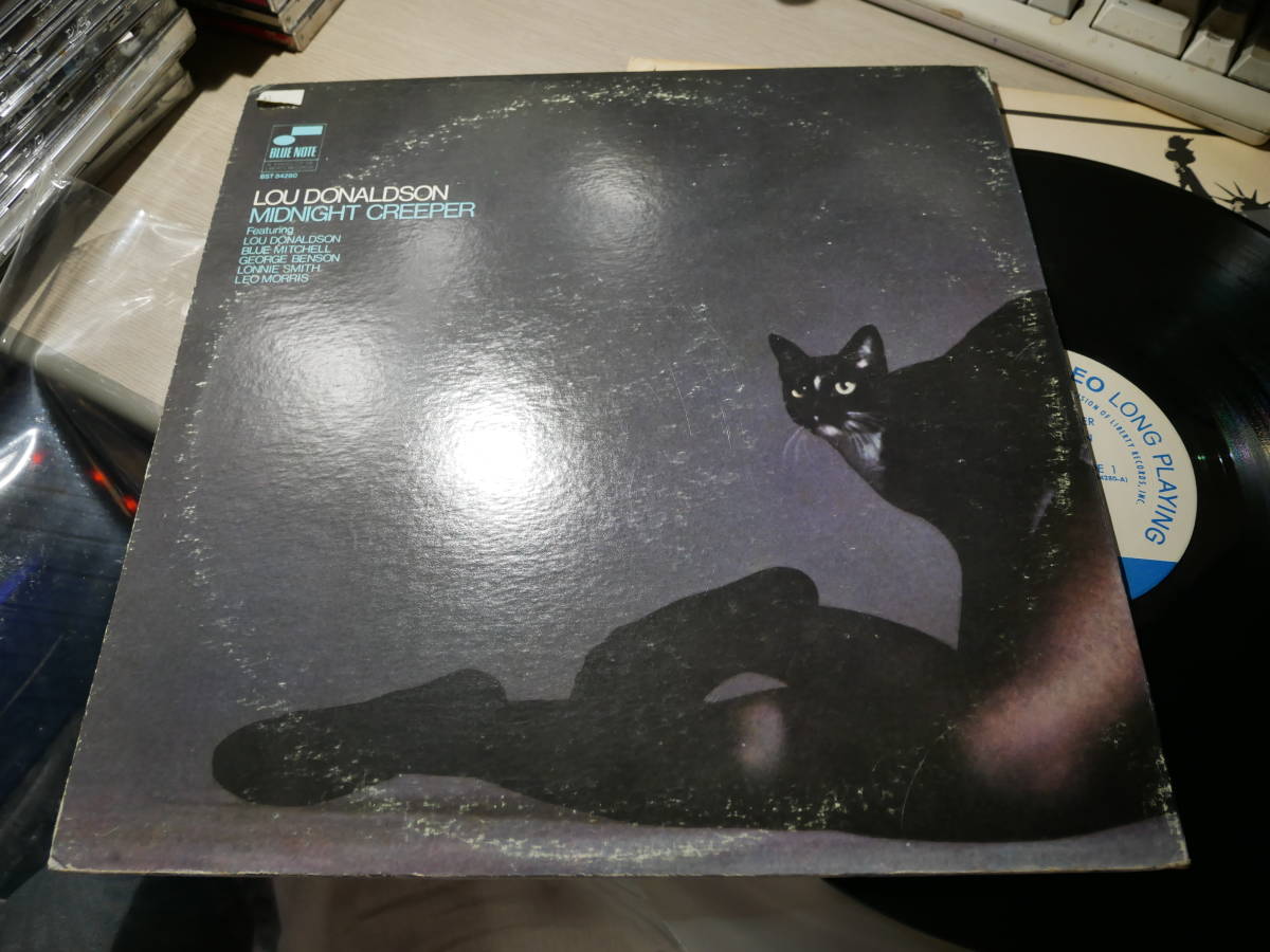 ルードナルドソン 名盤 レコード ライトフット USオリジナルモノ盤 ⁄ LOU DONALDSON ルー・ドナルドソン Midnight Blue Note Creeper Lou