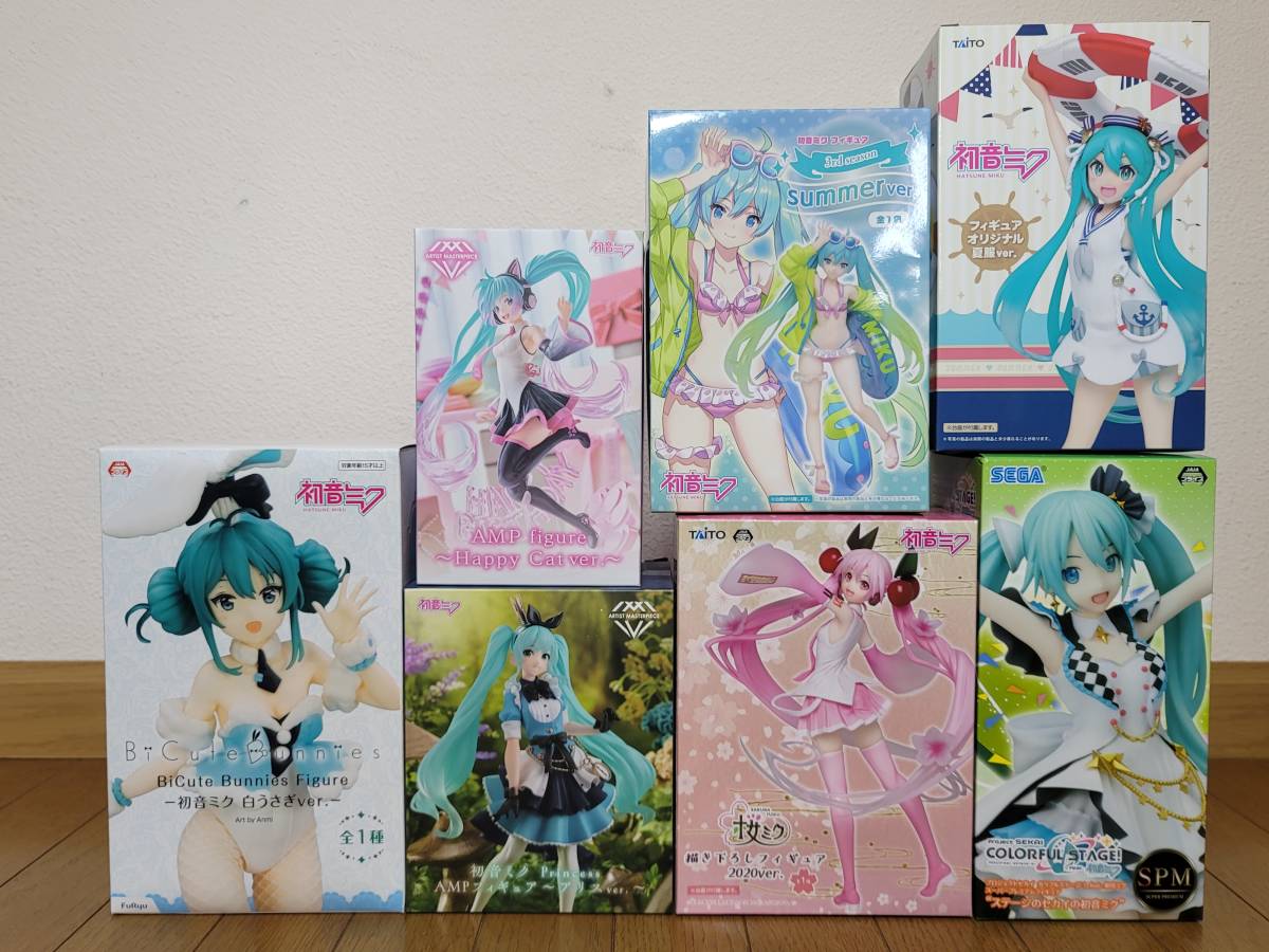 Bunnies BiCute Figure 初音ミク | - フィギュア・ドール 通販 Another Hatsune Bicute Furyu Miku ver Street OOPARTSオンライン