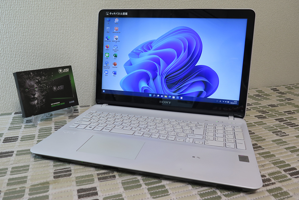  タッチパネル 高速Core i7 Haswell 爆速 SSD512GB Sony SVF15329EJW 最新Win11+Office2019 H&B メモリ8GB/Blu-ray/Webカメラ/Wi-Fi(15インチ～)｜売買されたオークション情報、yahooの商品情報をアーカイブ公開 - オ ソニー