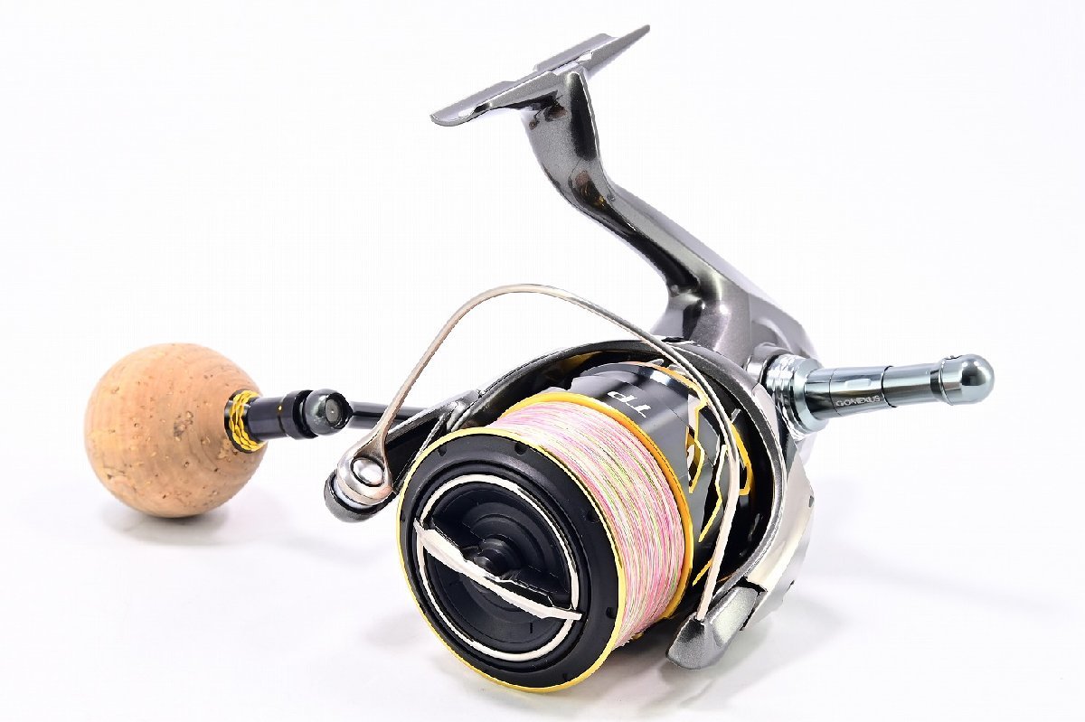 【シマノ】 20ツインパワー 4000MHGゴメクサス38mmカスタムハンドル