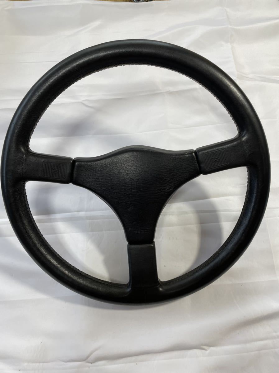 MOMO モモ レース ステアリング 34パイ 2000年9月製 希少 当時物 34パイ?