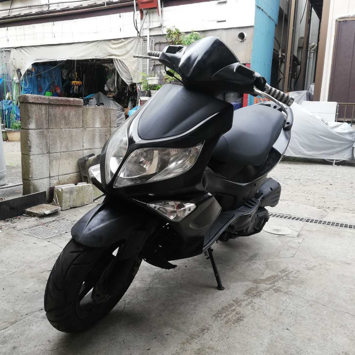 PGO G-MAX200 125cc登録 ジャンク・レストア 予備エンジン付き 【公式