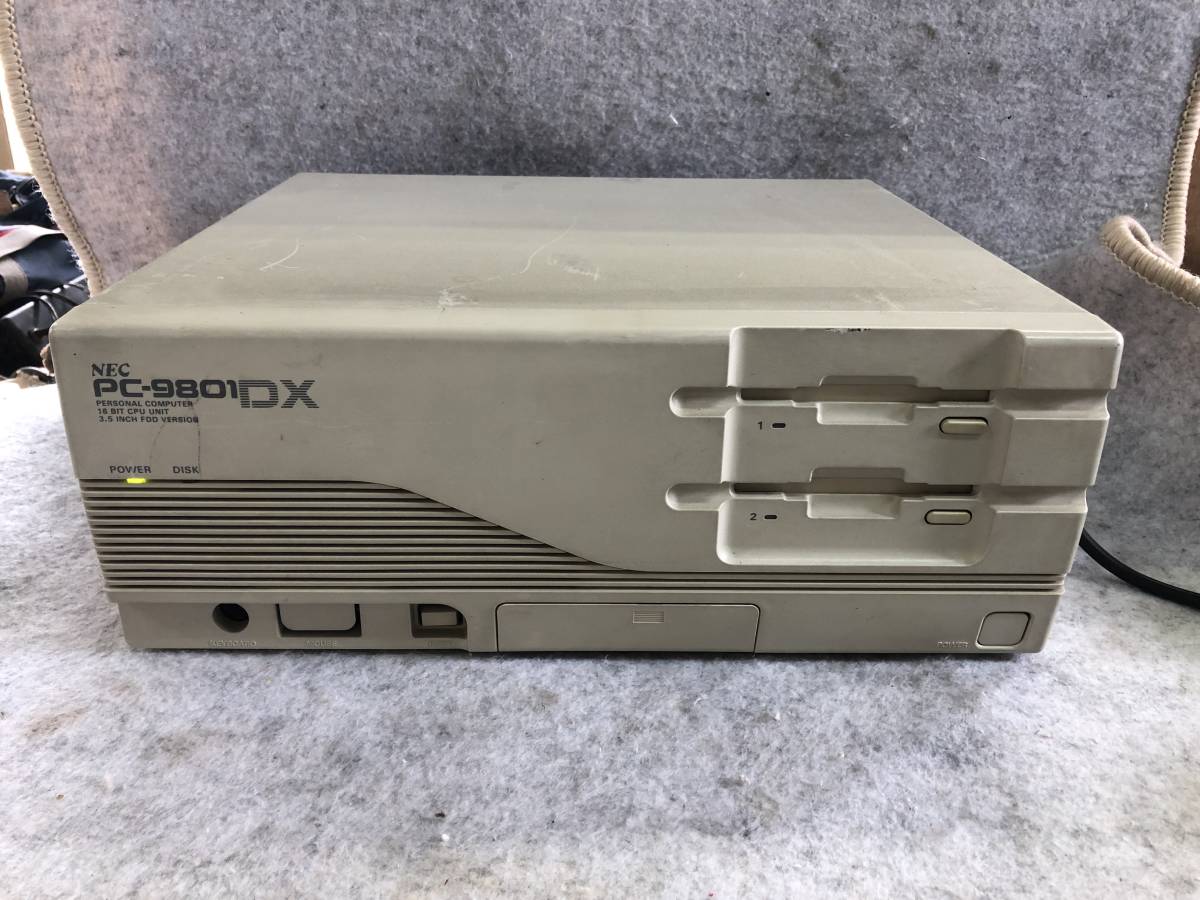 PC-9801DX⁄U2 NEC - Yahoo!オークション -ぱそこん倶楽部- 起動音確認 