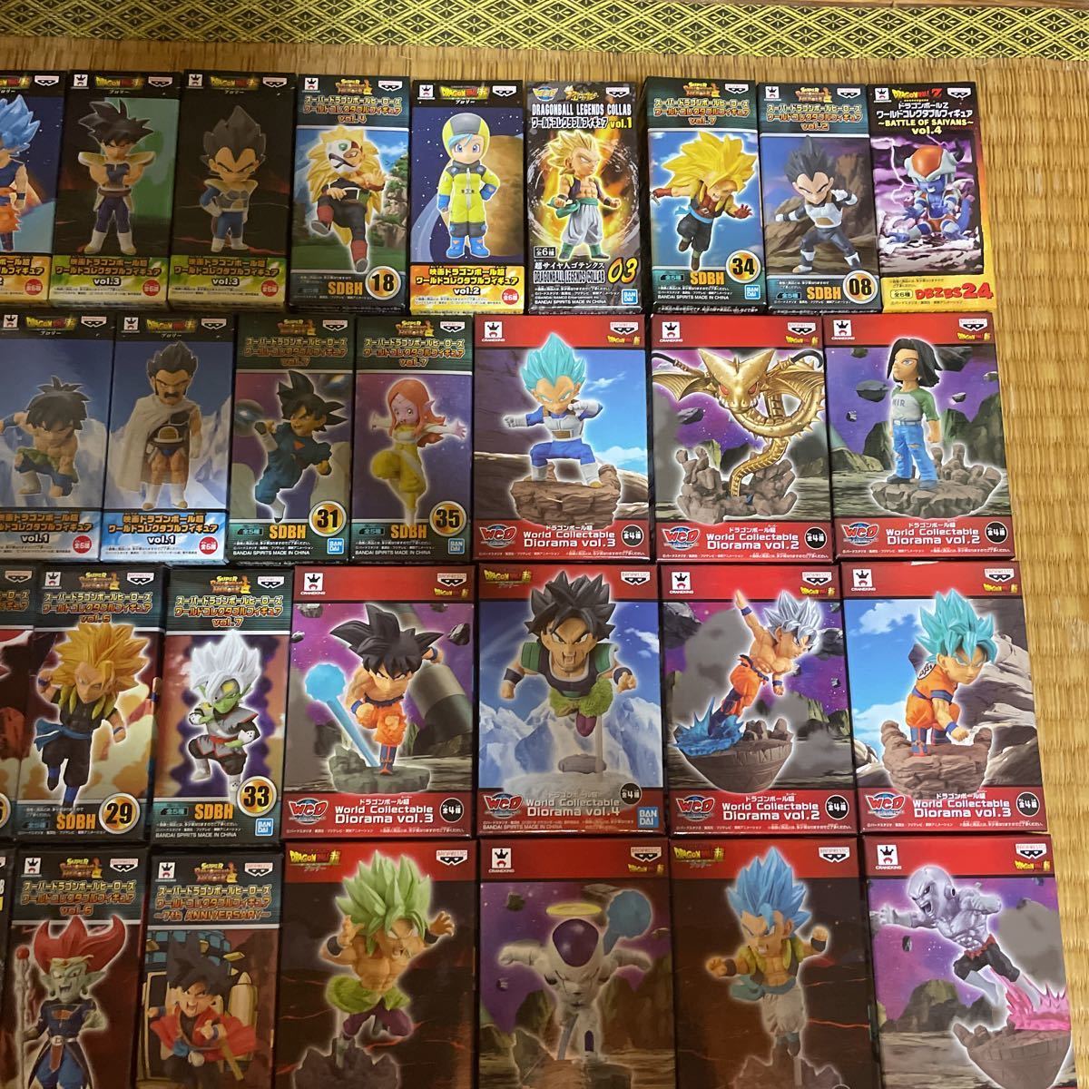 ドラゴンボール ワールドコレクタブルフィギュア まとめ売り 34個　ワーコレ ドラゴンボール ワーコレ まとめ売り フィギュア ドラゴンボール