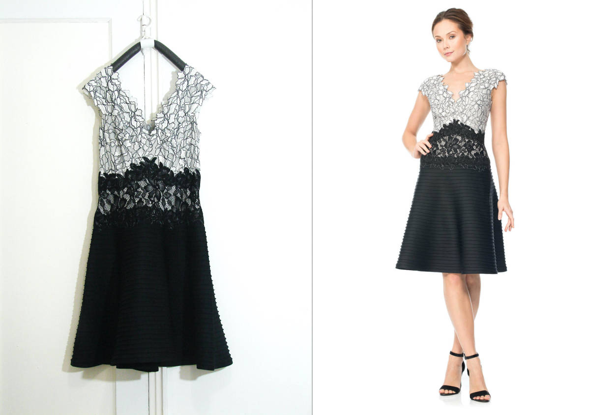 東京より発送】TADASHI SHOJI タダシショージ フローラル レース