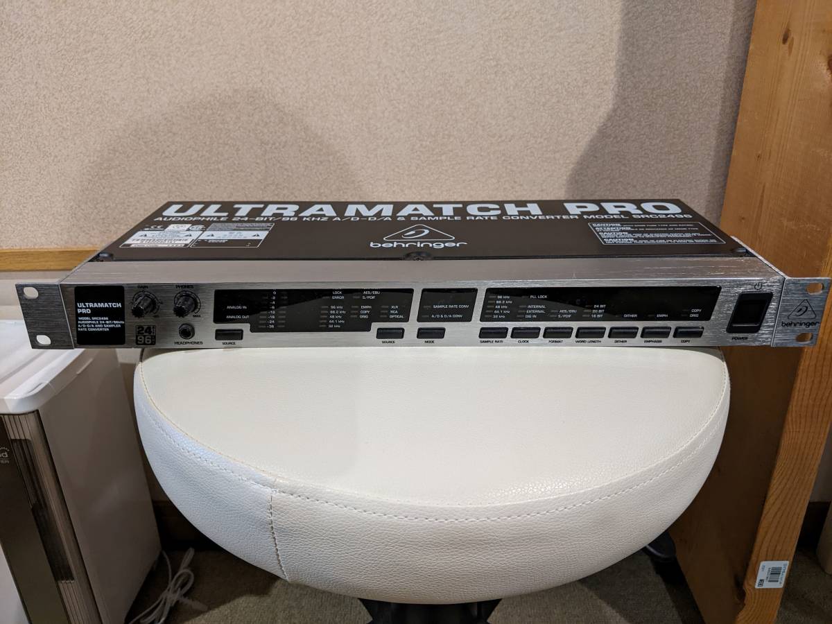SRC2496 BEHRINGER Behringer ベリンガー D⁄A A⁄D Sample 完動品 AD⁄DA 
