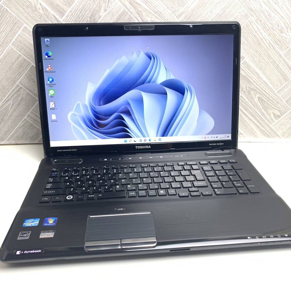 本物保証，品質保証 最新Win11 17.3インチ Core i7 SSD512GB メモリ8GB 東芝 T571/W5TC Blu-ray カメラ office2019(17インチ以上)｜売買されたオークション情報、yahooの商品情報をアーカイブ公開 - オークファン 東芝