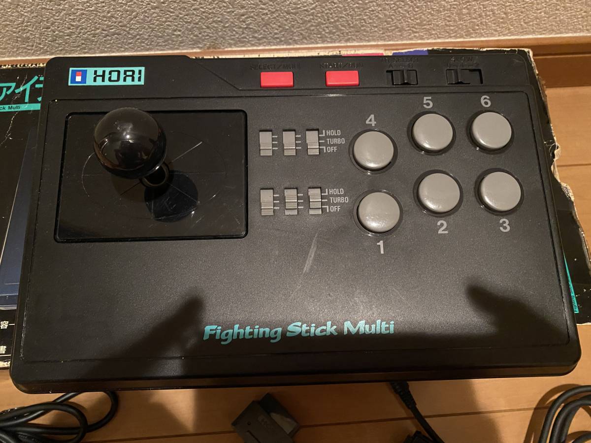 ファイティングスティックマルチ スーパーファミコン、メガドライブ、PCエンジン HORI ファイティングスティックマルチ multi メガドライブ、PCエンジン