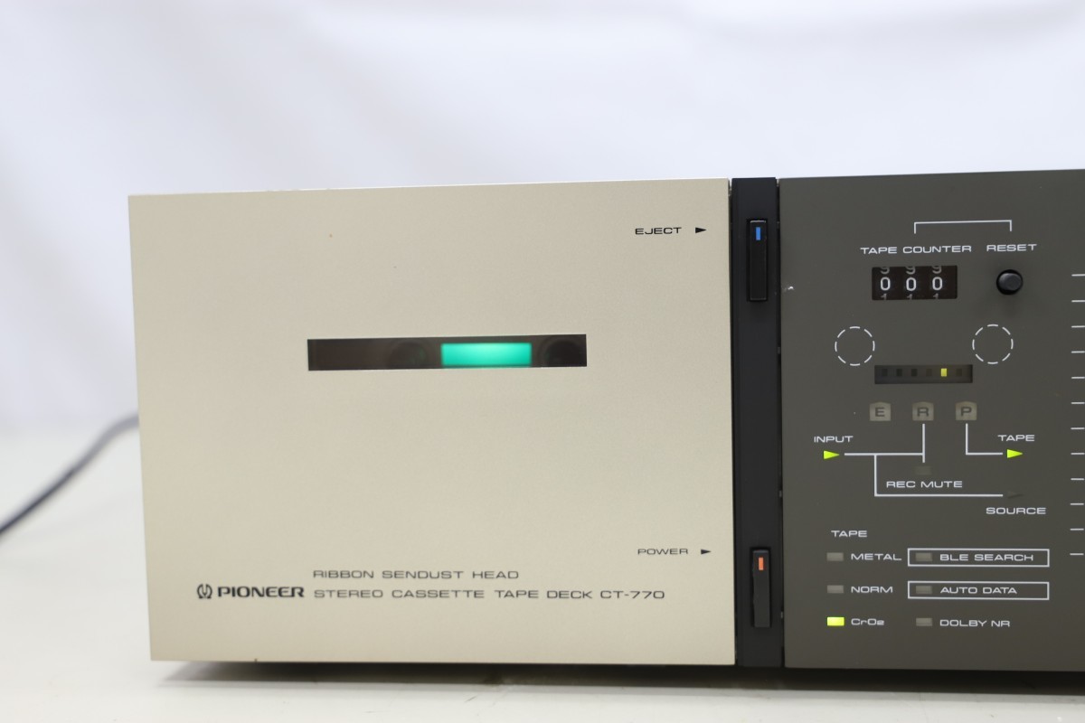 Pioneer CT-770 パイオニア ステレオカセットテープデッキ カセット