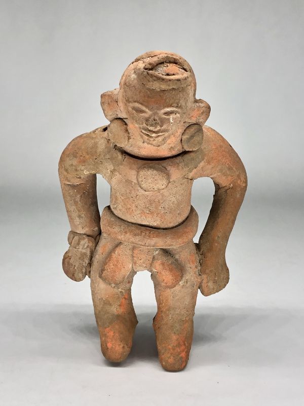 メソアメリカ骨董集】 マヤ遺跡発掘 土偶/岩偶 保証品 M0617F6(土器