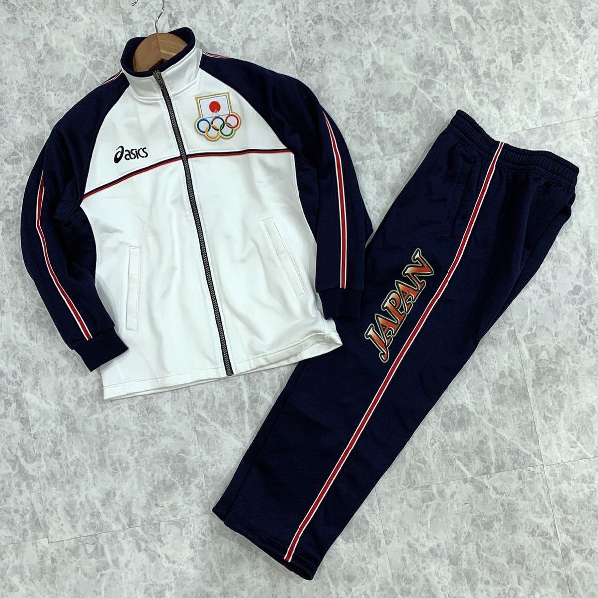 50 割引ブルー系 Xl Ll 贅沢品 水泳日本代表ジャージ上下 非売品 ナイロンジャケット ジャケット アウターブルー系xl Ll Thgenesis Com