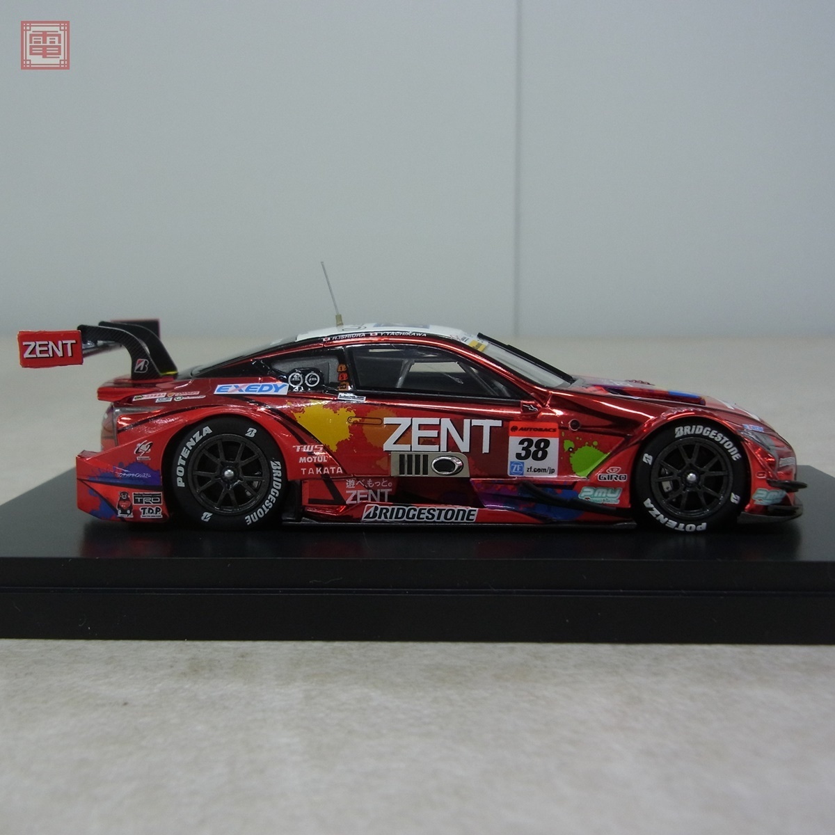 エブロ 1/43 ゼント セルモ レクサス LC500 スーパー GT 500 2017 No