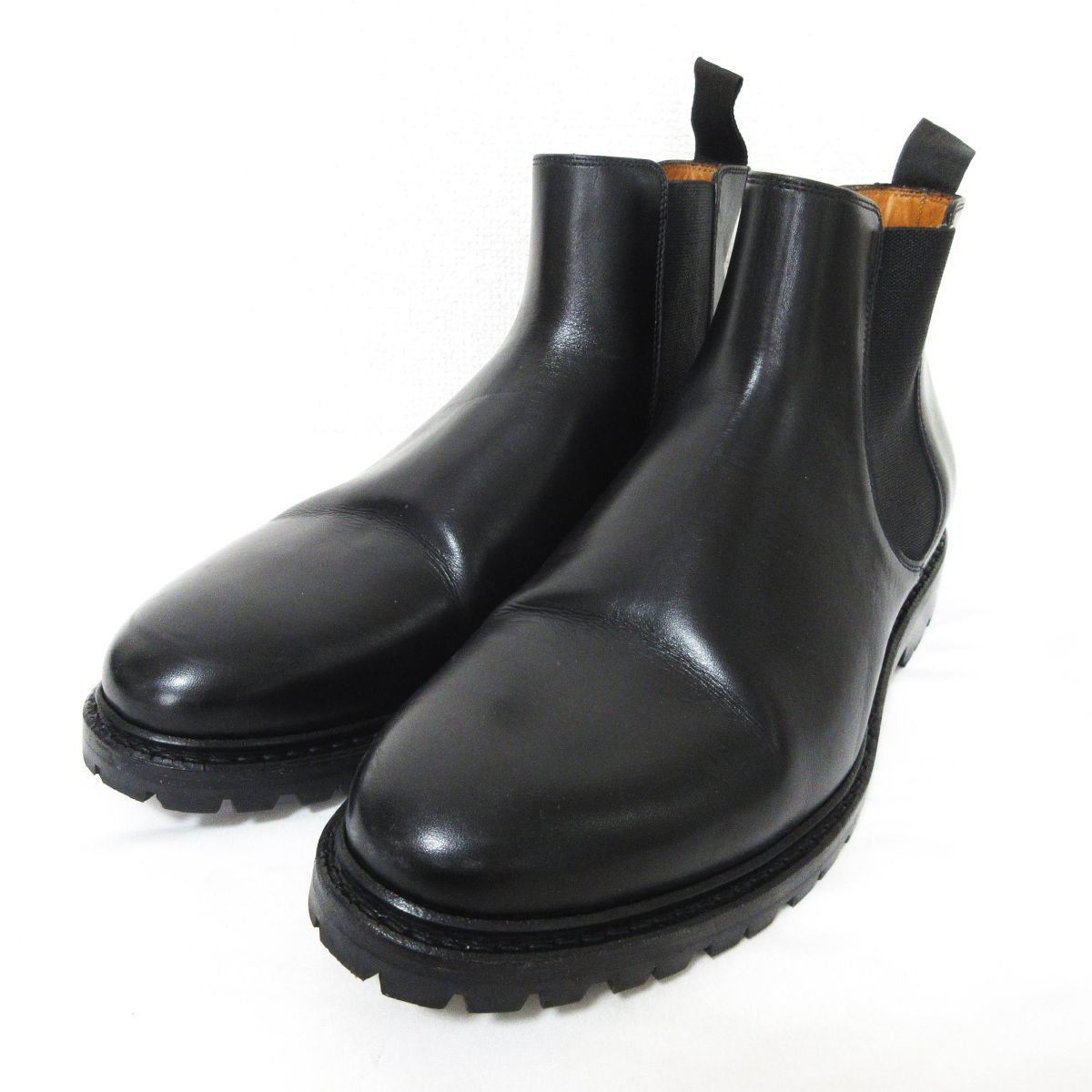 美品 Jalan Sriwijaya ジャランスリウァヤ EDWARD レザー サイドゴア 
