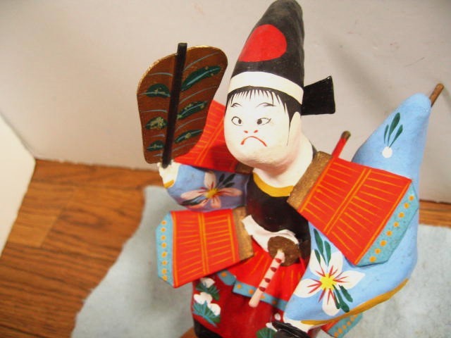 福】 三春張子 義経 源 戦国 武将 福島 郷土玩具 三春張子 商品詳細｜三春