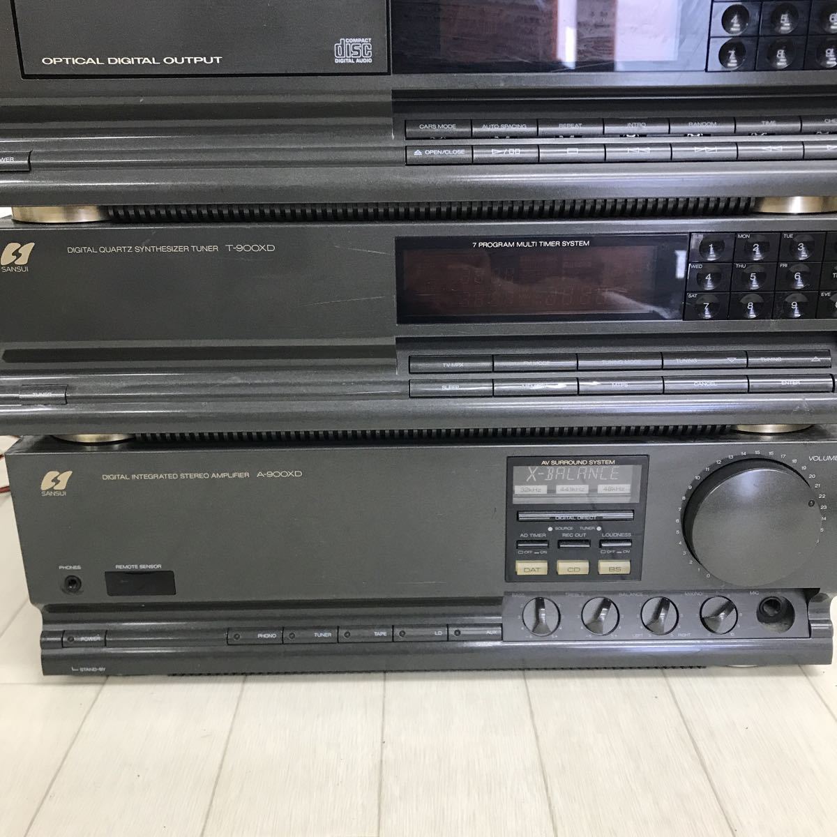ラジオ・コンポ Sansui 900XD 状態考慮] [送料無料] SANSUI 山水 システムコンポ 900XD - メルカリ