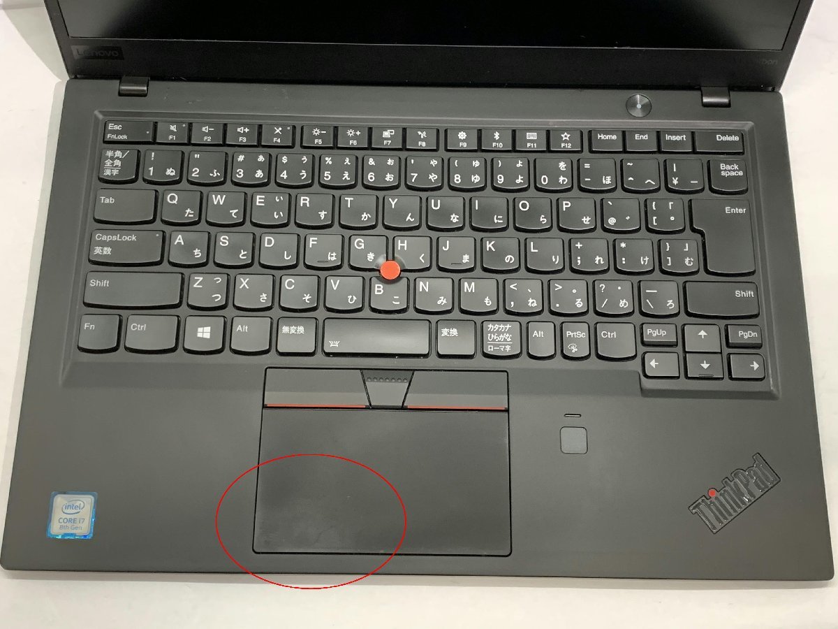 1円スタート！！ Lenovo Thinkpad X1 Carbon 6th Gen 型番：20KHCTO1WW 