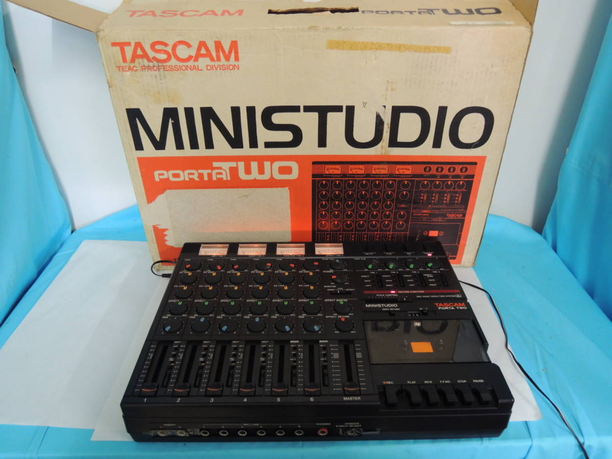 tascam ministudio porta two 付属品:純正アダプター 通電確認のみ