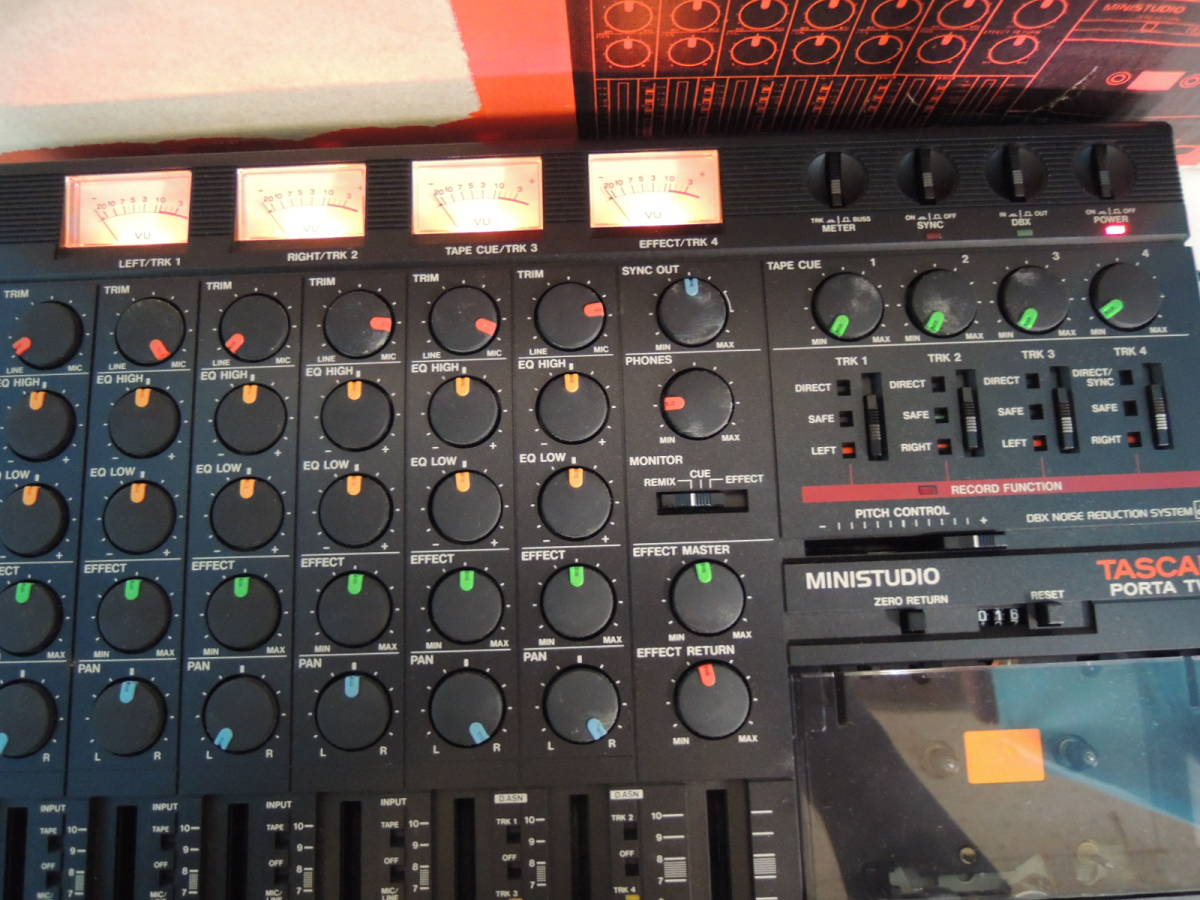 tascam ministudio porta two 付属品:純正アダプター 通電確認のみ
