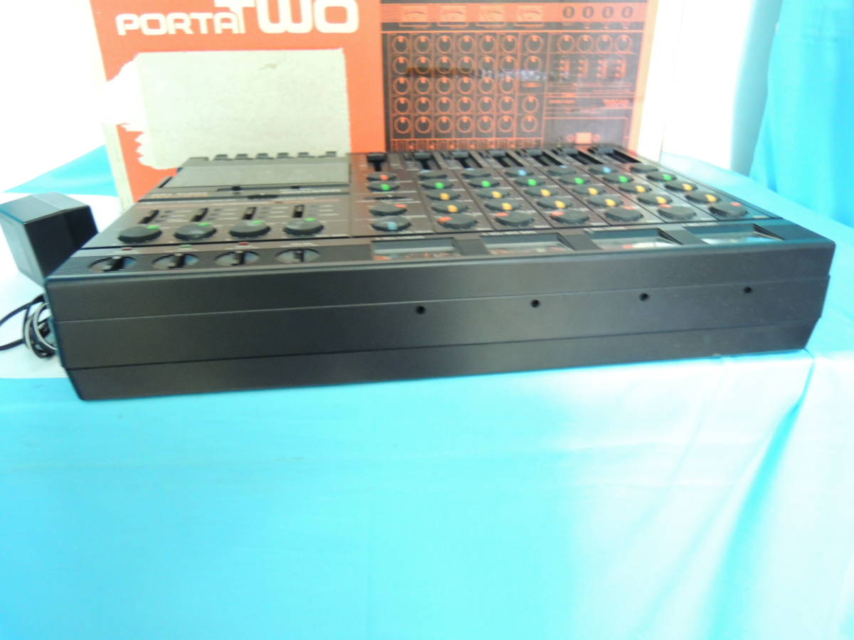 配信機器・PA機器・レコーディング機器 TASCAM MINISTUDIO PORTA TWO tascam ministudio porta two 付属品:純正アダプター 通電確認のみ
