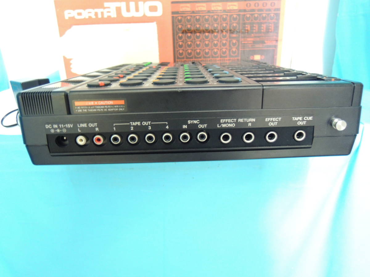 TASCAM PORTA 05 HS 【通電確認のみジャンク扱い】 tascam ministudio porta two 付属品:純正アダプター 通電確認のみ
