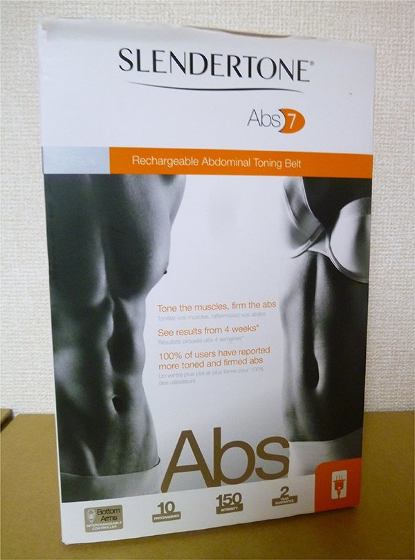 ☆スレンダートーン Slendertone Abs7 腹筋ベルト EMS 男性/女性 兼用