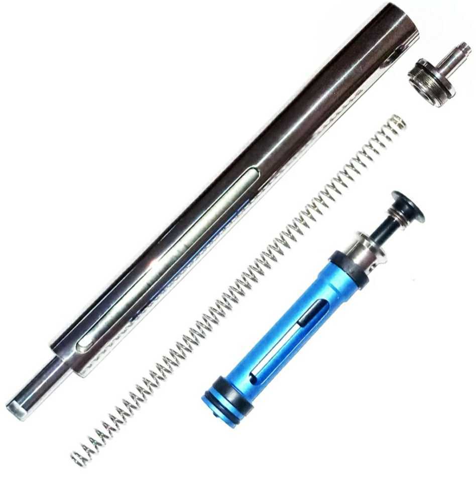 VSR-10シリーズ高機密シリンダーハイパワーピストンハイレートスプリングスプリングガイドセット VSR-10 | PDI VSR-10シリーズ専用ハイパワーピストン高機密シリンダーハイレート VSR10用高機密シリンダー.ハイパワーピストン.ハイレート 強化