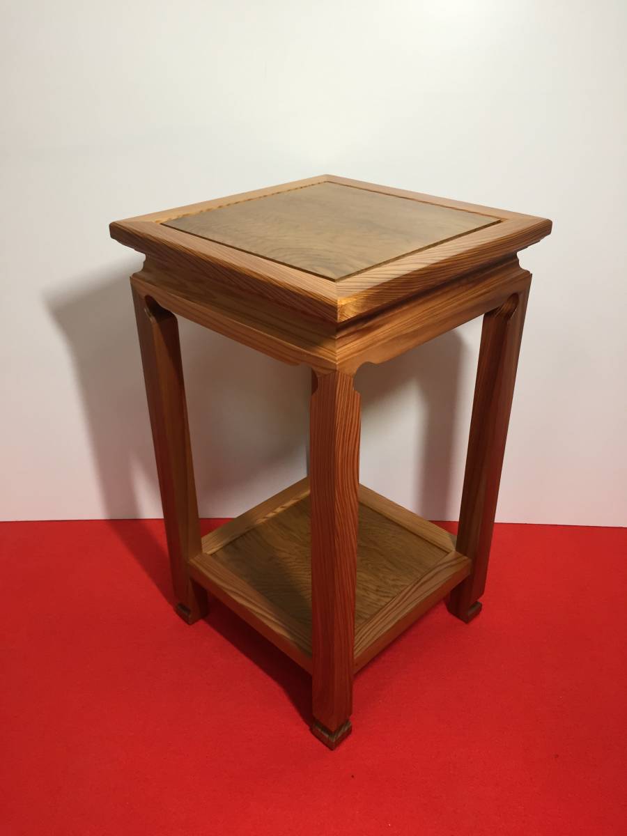 ①高花台 銘木屋久杉工芸品 インテリア家具 世界遺産 【公式通販】