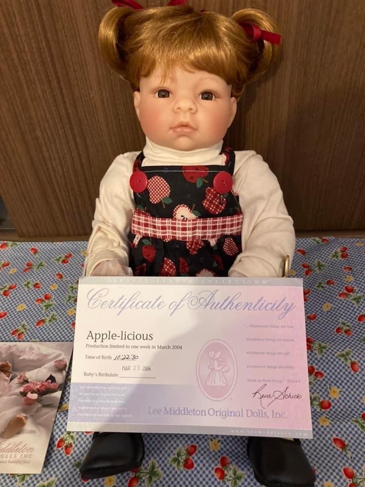 リーミドルトン Lee Middleton 赤ちゃん人形 未使用品 - Lee middleton