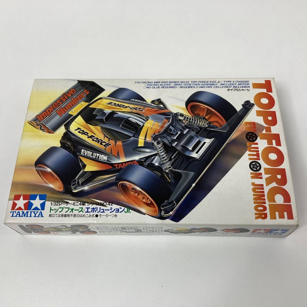 タミヤ レーサーミニ四駆 No.42 トップフォース・エボリューションJr 