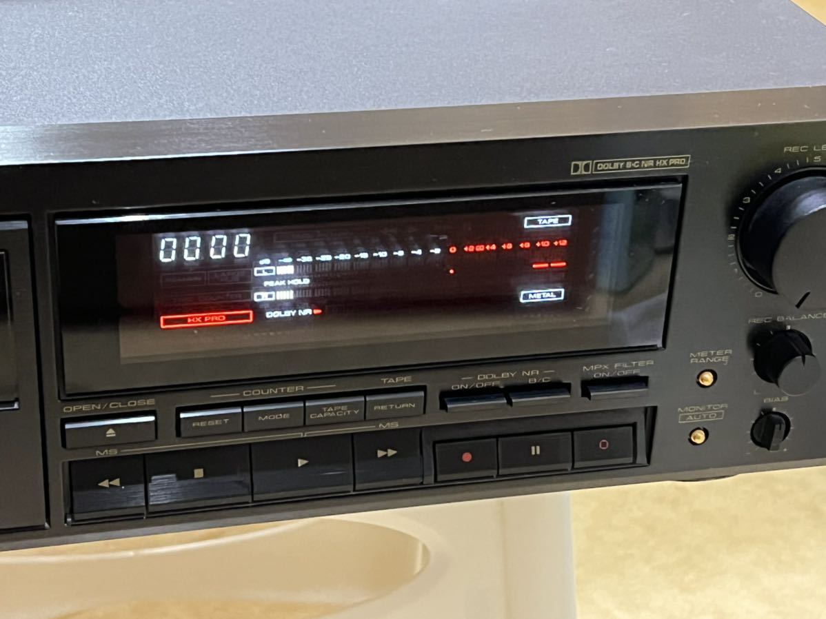 Pioneer パイオニアT-818 ステレオカセットデッキ 通電確認のみ